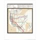 1972 Subway Guide 22x28 Print