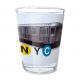 Silver Train Shotglass