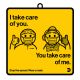 Take Care Wear Mask Ornament