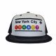 White New York City Subway Hat