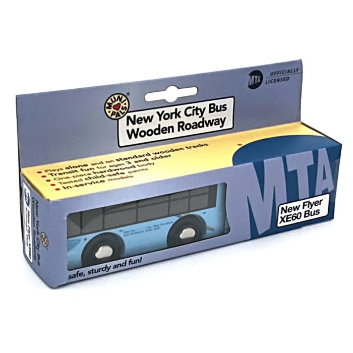 NYC Wooden XE60 Articulated Bus