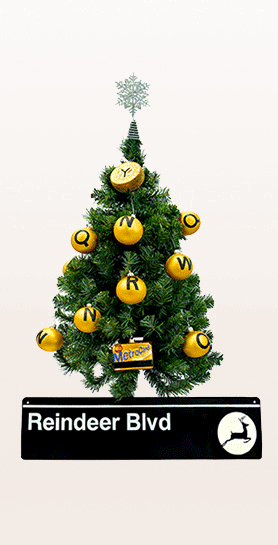 Holiday tree animated