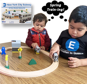 Wooden Trains Subway