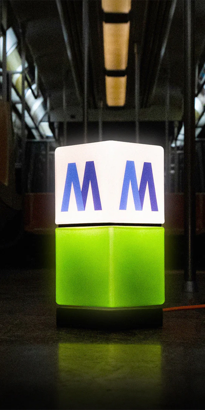 Only NY x MTA Table Lamp