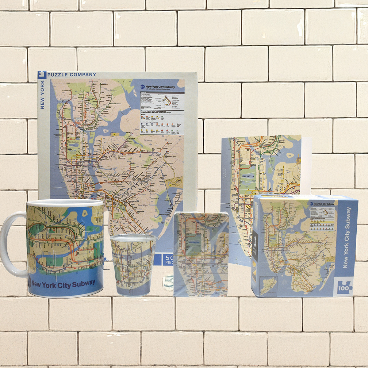 NYC Subway Map Merchandise